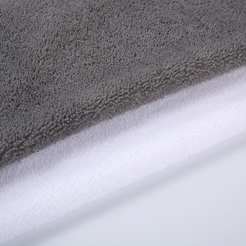 Enkelt-sidet almindelig polyester-Nylon Terry klud