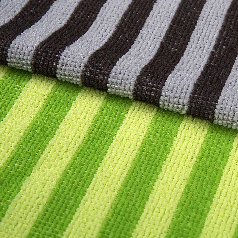 Enkelt-sidet trykt all-polyester Terry klud