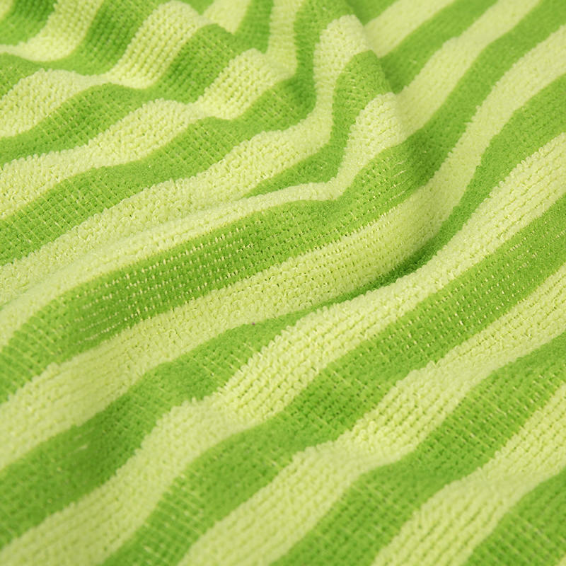 Enkelt-sidet trykt polyester-cotton Terry klud