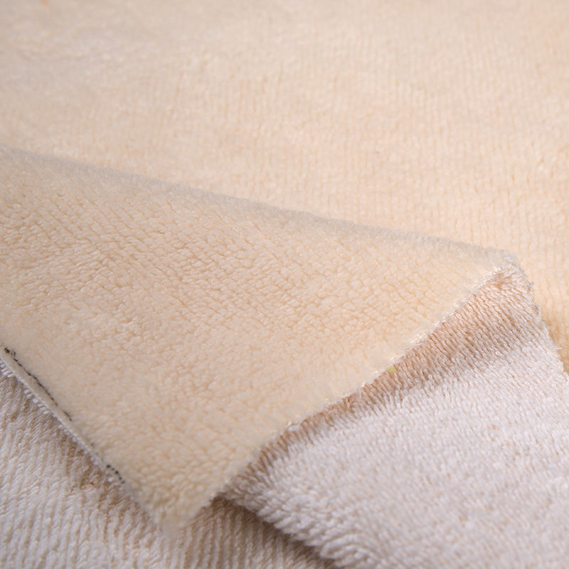 Dobbeltsidet almindelig polyester Terry klud